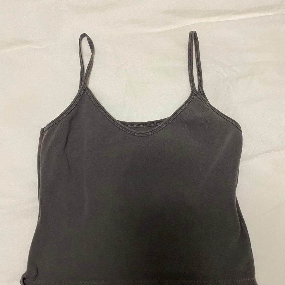 brandy melville grey tank